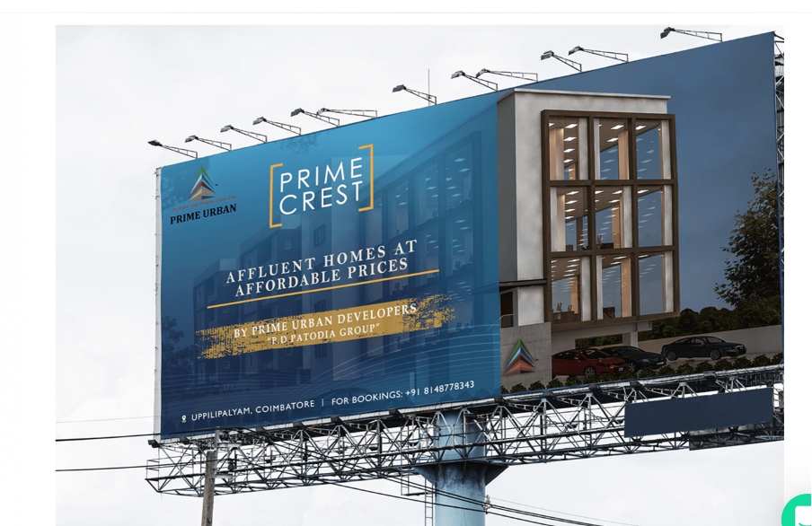 Prime Crest Billboard advertising