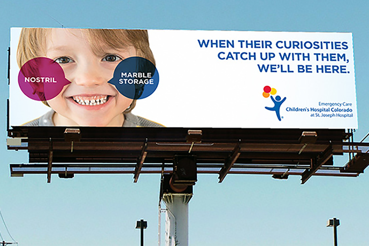 Children’s Hospital Colorado billboard