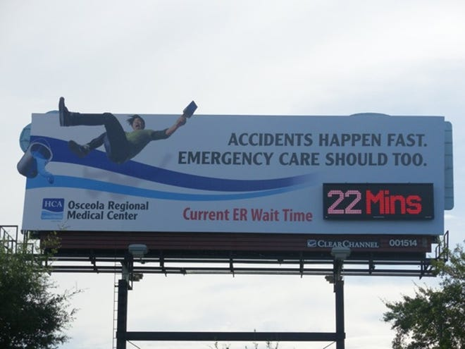 Osceola Regional Medical Center billboard