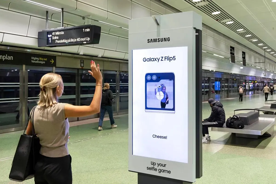 dooh advertising example