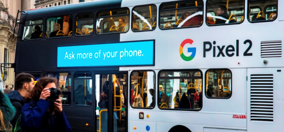 Dooh advert example