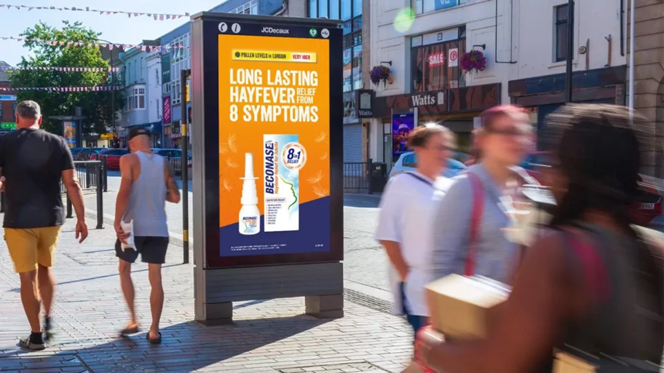 Beconase dooh example